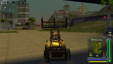 Twisted Metal: Head-On - PSP spill