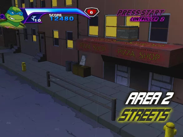 Teenage Mutant Ninja Turtles - PS2 Spill