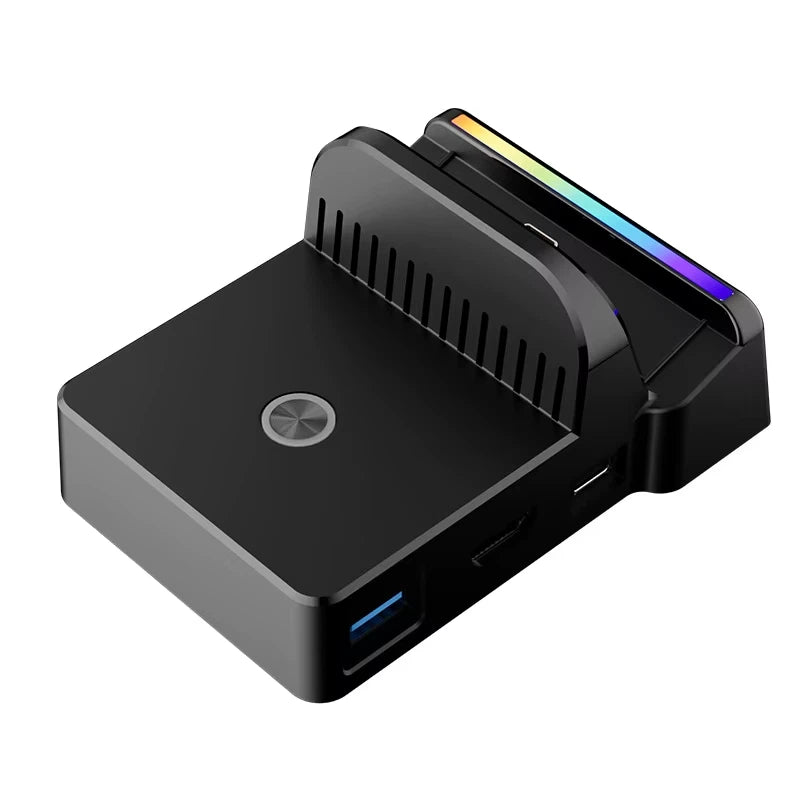 Mini Portable Dock for Nintendo Switch 1, OLED og Switch 2 - Retrospillkongen
