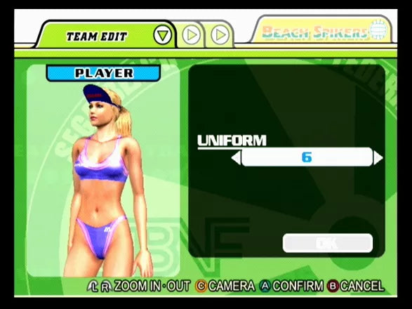 Beach Spikers: Virtua Beach Volleyball - Gamecube spill