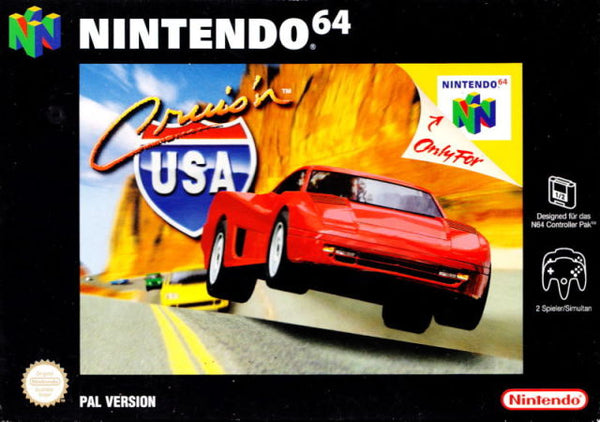 Cruis'n USA - N64 spill - Retrospillkongen