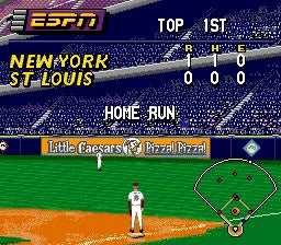 ESPN Baseball Tonight - SNES spill - Retrospillkongen