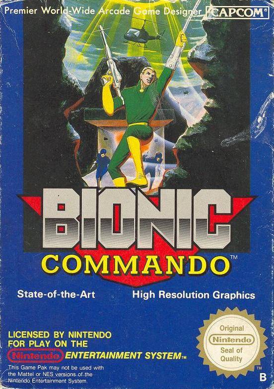 Bionic Commando - NES spill - Retrospillkongen