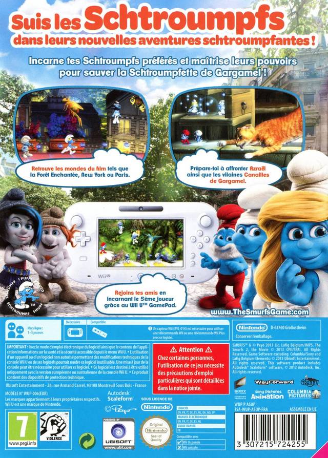 The Smurfs 2 - Wii U spill - Retrospillkongen