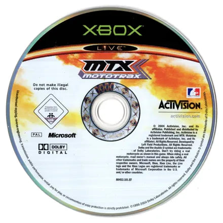 MTX Mototrax - Xbox spill - Retrospillkongen