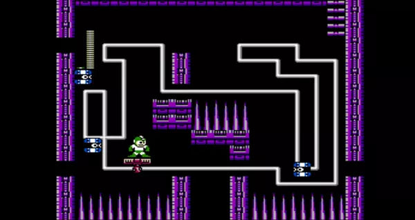 Mega Man 2 - NES spill - Retrospillkongen