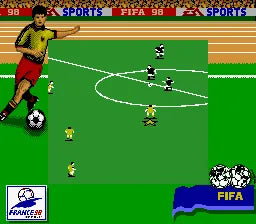FIFA: Road to World Cup 98 - Gameboy spill