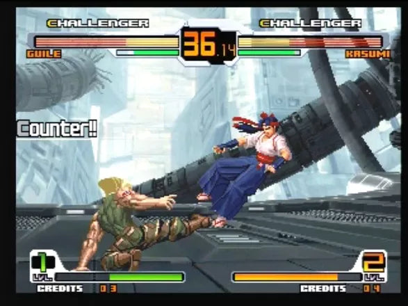 SNK vs. Capcom SVC Chaos - PS2 Spill - Retrospillkongen