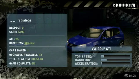 Need for Speed: Most Wanted 5-1-0 - PSP spill