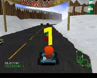South Park Rally - PS1 spill - Retrospillkongen