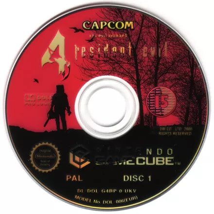 Resident Evil 4 - Gamecube spill