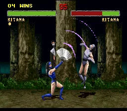 Mortal Kombat II - SNES spill - Retrospillkongen