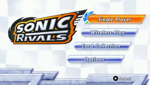 Sonic Rivals - PSP spill - Retrospillkongen