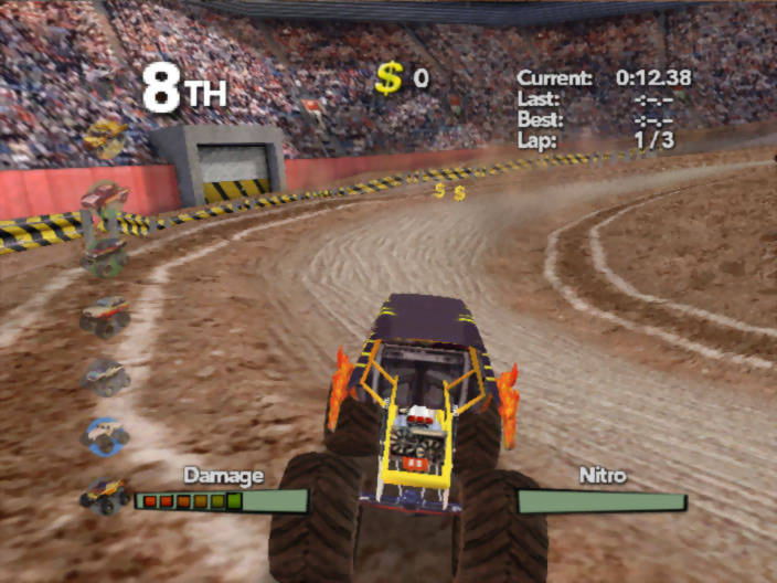 Monster Trux Extreme: Arena Edition - PS2 spill - Retrospillkongen