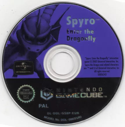 Spyro: Enter the Dragonfly - GameCube spill - Retrospillkongen