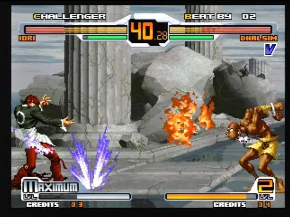 SNK vs. Capcom SVC Chaos - PS2 Spill