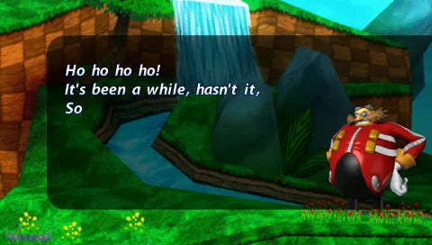 Sonic Rivals - PSP spill - Retrospillkongen