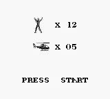 Choplifter II: Rescue Survive  - Gameboy spill