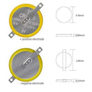 CR2025 GameBoy Lithium Cell Batteri (3V) - 10 pakning