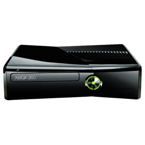 Microsoft Xbox 360 Slim 4-500GB - Kun konsoll (Piano Black) - Retrospillkongen