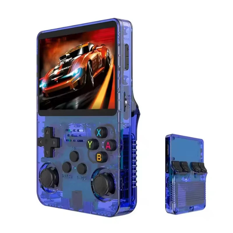 R36HD Retrokonsoll, Open Source, 64GB, med 20.000+ spill - Retrospillkongen