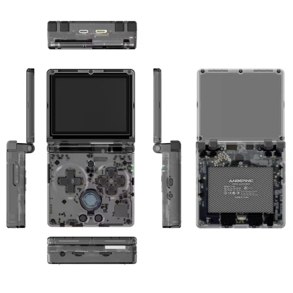 Anbernic RG35XX SP 64G: 5000+ Spill, 64GB, IPS-Skjerm - Retrospillkongen