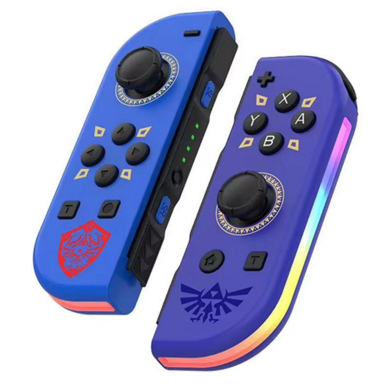 Trådløs JoyPad kontrollere med RGB lys for Nintendo Switch