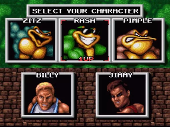 Battletoads & Double Dragon - SNES spill (NTSC, USA)
