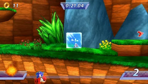 Sonic Rivals - PSP spill - Retrospillkongen