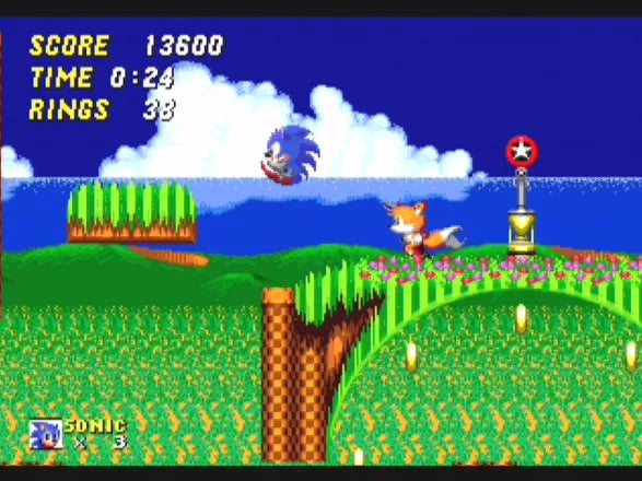 Sonic Mega Collection - GameCube spill - Retrospillkongen