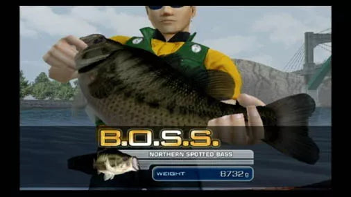 Big Catch Bass Fishing - Wii spill