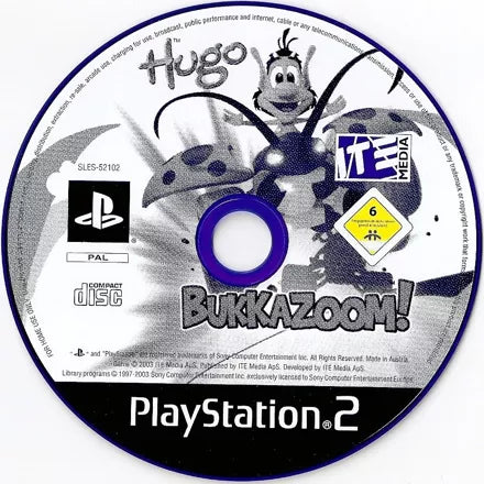 Hugo: Bukkazoom! - PS2 spill - Retrospillkongen