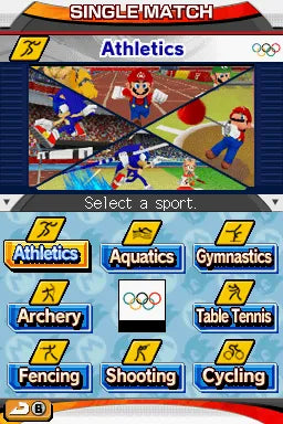 Mario & Sonic at the Olympic Games - Nintendo DS spill - Retrospillkongen