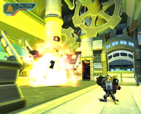 Renovert Ratchet & Clank: Going Commando - PS2 spill - Retrospillkongen
