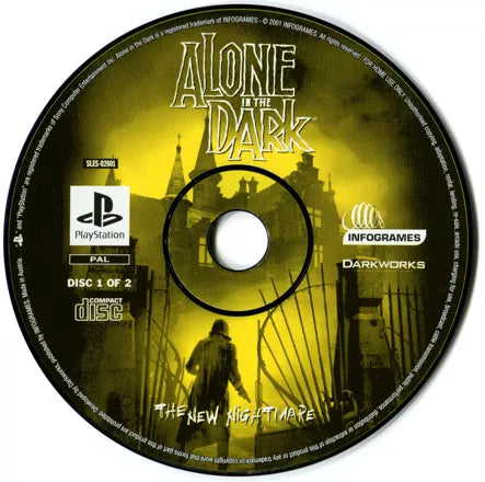 Alone in the Dark: The New Nightmare - PS1 spill - Retrospillkongen