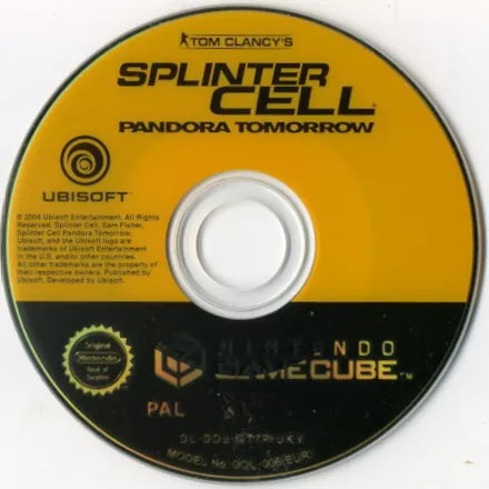 Tom Clancy's Splinter Cell: Pandora Tomorrow - Gamecube spill