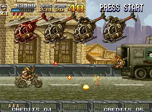 Metal Slug 4 - PS2 spill