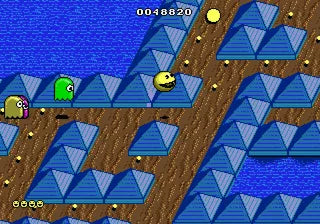 Pac-Mania - SEGA Mega Drive spill - Retrospillkongen
