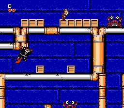 Disney's Chip 'n Dale: Rescue Rangers - NES spill (I Eske)