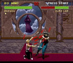 Mortal Kombat II - SNES spill - Retrospillkongen