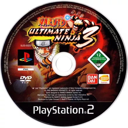 Naruto: Ultimate Ninja 3 - PS2 spill