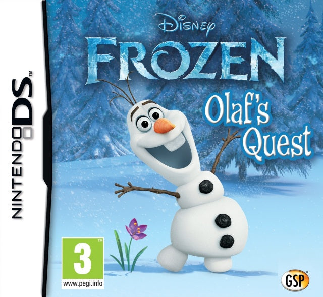 Disney Frozen Olaf's Quest - DS spill - Retrospillkongen