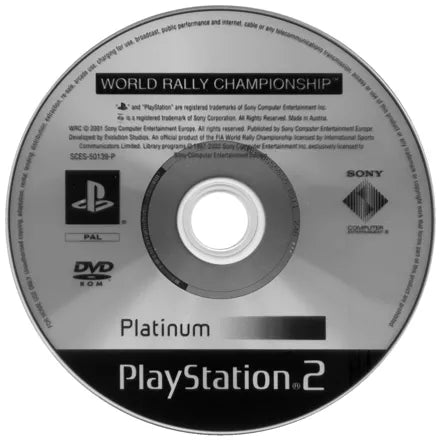 WRC World Rally Championship - PS2 spill