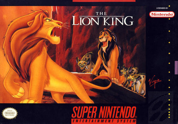 The Lion King - SNES spill (USA) - Retrospillkongen