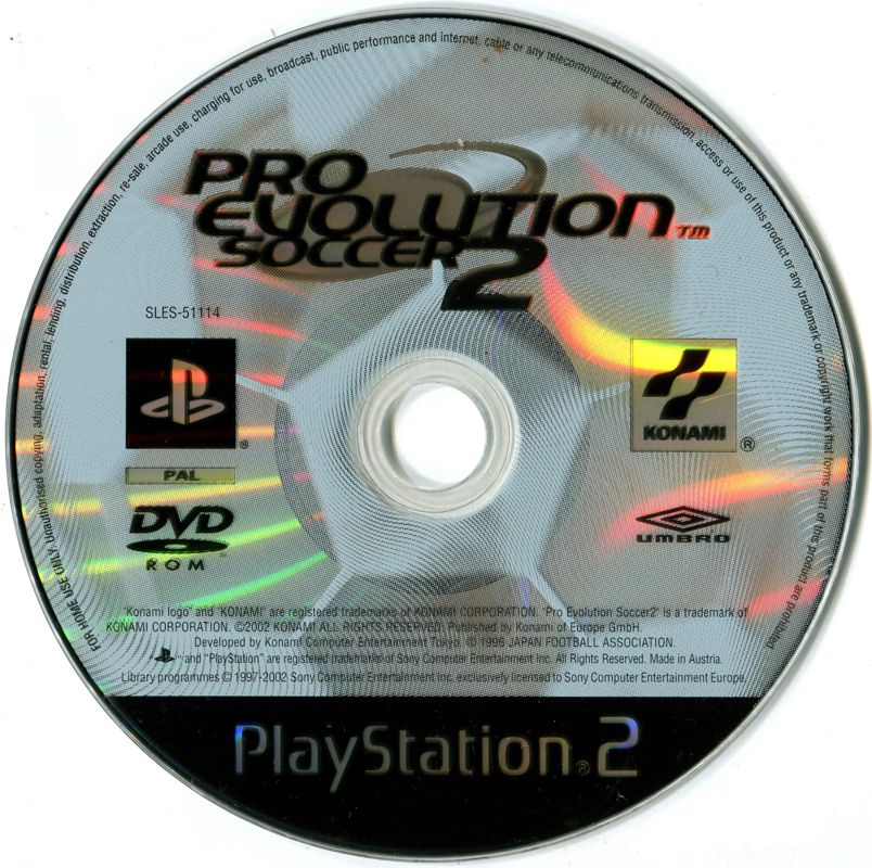 Pro Evolution Soccer 2 - PS2 spill - Retrospillkongen