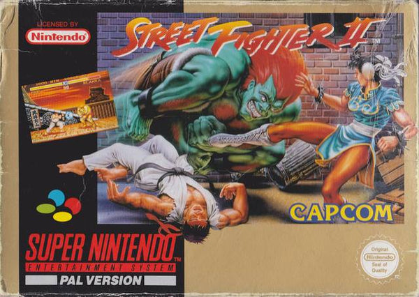 Street Fighter II - SNES spill