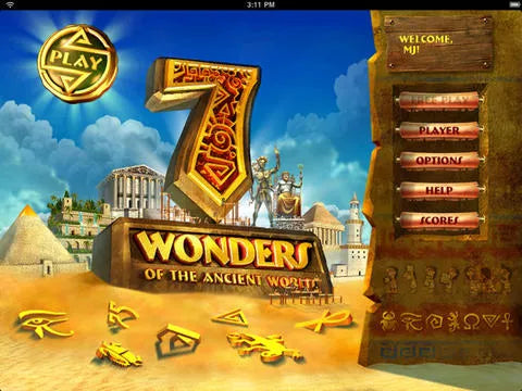Renovert 7 Wonders of the Ancient World - PS2 spill - Retrospillkongen