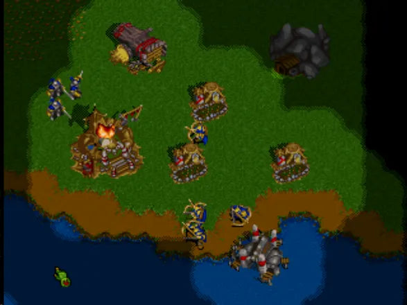 WarCraft II: The Dark Saga - PS1 spill