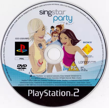 Singstar Party - PS2 spill - Retrospillkongen