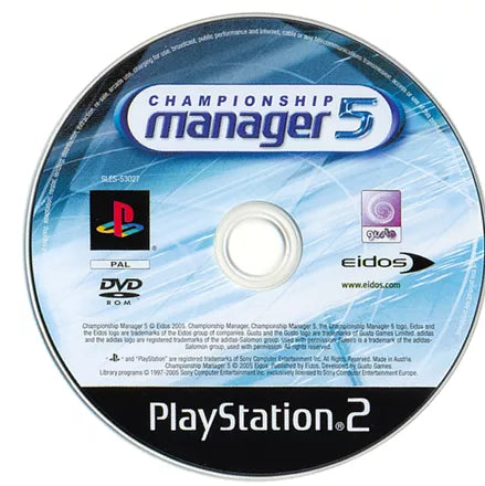 Championship Manager 5 - PS2 spill - Retrospillkongen